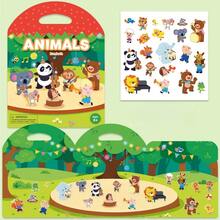 Reusable Princess Christmas Jelly Stickers Quiet Book Toy, Suitable For 3 Years Old - Multicolor - View 3