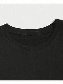Camiseta Casual Energy Camisa T-Shirt Blusa Unissex Masculino Feminino 100% Algodão Top Premium Streetwear Lançamento Envio Imediato Varias Cores!! Plus Size - Preto - Visão 3