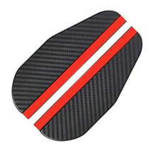 2pcs Car Rearview Mirror Rain Shield Rain Eyebrow Rain Cover Universal Carbon Fiber Rear View Side Mirror Rain Eyebrow Shield - A - View 5