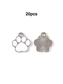 20pcs Multi-Color Cartoon Cat, Dog, Horse Oil Drip Pendant DIY Alloy Jewelry Accessories Necklace Bracelet Decorative Charms - 20pcs - View 30