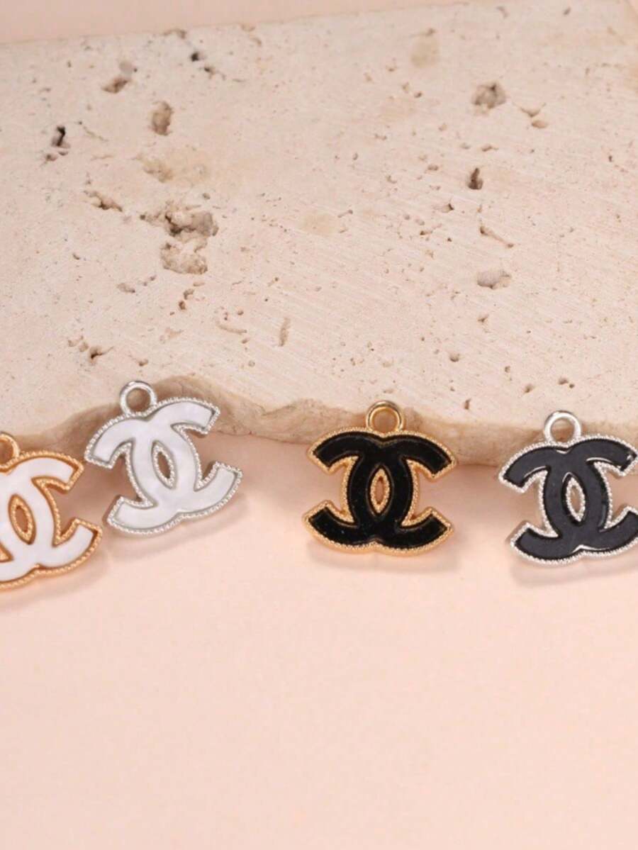 Rhinestone Crystal Pendant Charms, Suitable For DIY Jewelry Making, Shiny Aluminum Alloy Decorative Pendants, Can Be Used For Bracelets, Necklaces, Earrings, Keychains And Handmade Accessories. - Multicolor - View 1