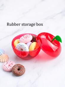 10pcs/5pcs Acrylic Artificial Red Apple Gift Boxes, Faux Apple Gift Boxes, Creative Wedding Candy Boxes, Teacher's Day Gifts, Halloween, Harvest Festival, School Supplies, Back To School, Autumn Decor, Holiday Gifts, Thanksgiving Wedding Birthday, Party Supplies - A - View 8