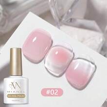 MISS MIANEL 10ML/件 2026新款粉色美白冰透裸粉果凍凝膠指甲油，紅色可愛熱門腮紅肌肉語言粉色亮片凝膠指甲油，夏季美甲用品，UV LED燈美甲 - 彩色 - 查看 27