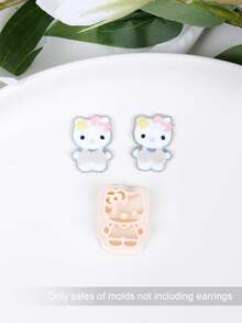 Sanrio Hello Kitty 黏土切模模具套組，Kitty 黏土切模，適用於珠寶製作、裝飾手工DIY套裝，可重複使用手工藝用品 - Clay Cutters - 查看 10