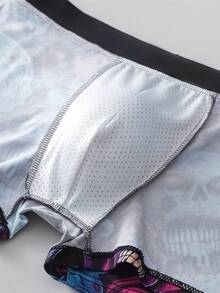 Ckiruv 20-Piece Set Of Men's Underwear With Random Prints-Lightweight, Comfortable, And Stylish New Arrivals In Boxer Briefs, Available In Plus Sizes - Multicolor - View 2