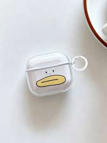 1件裝 Mocking Expressions TPU 蘋果 A IrPods 保護殼 藍牙耳機套 適用於 A IrPods Pro/Pro2/Pro3/1代/2代/3代/4代 - 彩色 - 查看 2