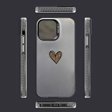 [24h Shipping from DE/FR/ES]handy hüllencoque iphonefundas iphoneFunda para Teléfono - Diseño Moderno y Divertido con Estampado de Leopardo y Corazones, Color Plata IMD para Iphone 17/17Pro/17Promax/17Air, para Iphone 16/16Pro/16Promax/16Plus/16E, 15/15Plus/15Pro/15Promax, 14/14Plus/14Pro/14Promax, 13/13Pro/13Promaxperfect gift - 1 imagen - Ver 5