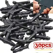 Multi-Function Windshield Wiper Tube Connector, Durable Plastic Material, Complete Set Of Various Shaped Connectors, Easily Connect Wiper Water Tube And Nozzle - 30pcs Three Types Of Wiper Connectors - View 3