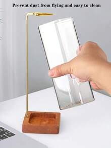 1pc Incense Burner, Detachable Glass Ashtray Style Incense Holder, Transparent Glass Structure, Suitable For Home, Yoga, Spa, Meditation, Easy To Clean Incense Stand, Elegant Home Desktop Decoration, Fashion Aesthetic, Durable Design - Incense Burner Stand - View 5