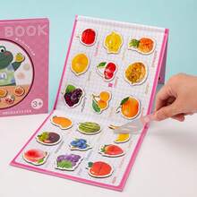 Children's Magnetic Fruit Learning Book, Perfect Gift For Son And Daughter - Magnetic Book-fruit Knowledge - View 6