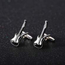 1 Pair Cufflinks For Man, Decorative Shirt Sleeve Accessory For Wedding Business Party Formal Occasions - Multicolor - View 2