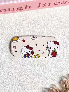 SANRIO 2026 新款卡通 Hello Kitty 可愛貓咪背膠化妝鏡手機支架鏡 可折疊 橫向/縱向雙用鏡 輕巧便攜 女生必備 - 彩色 - 查看 6