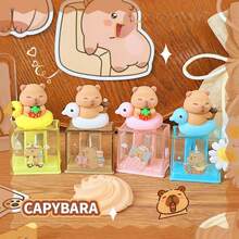 Capybara 3D Pencil Sharpener, Random 1pc Cute Cartoon Capybara Pencil Sharpener, Portable Pencil Sharpener For Students, Back To School Stationery Supplies - Multicolor - View 1