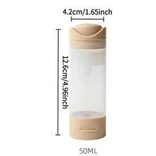1/2 buah Botol Dispenser Perjalanan Isi Ulang, Wadah Cairan Portabel Anti Bocor, Cocok untuk Sampo, Losion, Tabir Surya, dan Kosmetik, Perlengkapan Perjalanan - MultiWarna - View 13