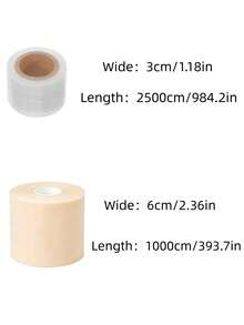 1-2Pcs Sponge Shock Absorbing Underwrap Film For Racket Grip Multifunctional Elastic Wrap Sports Accessories For Badminton Tennis - Multicolor - View 2