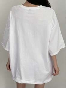 Women T-Shirts - 杏色 - 查看 8