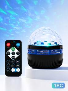 RGB Water Ripple Ocean Wave Projector Light With Remote Control, USB Plug LED Rotating Aurora Atmosphere Lamp, Color Changing Night Light For Bedroom Dorm Party Home Decor, Romantic Present For Valentine Christmas Birthday Holiday Gift - Water Ripple Projector Lamp - View 13