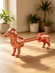 1pc Dachshund Paper Towel Holder, Freestanding Countertop Kitchen Paper Towel Rack, 3D Printed Nordic Modern Dog Kitchen Decor, Decorative Paper Towel Holder Suitable For Kitchen, Bathroom, Dining Room And Living Room, Housewarming Birthday Gift For Dog Lovers, Animal Home Decor - Longer Version - View 5