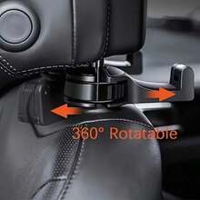 Adjustable Car Phone Holder - Durable ABS Material, Waterproof, Suitable For Cars, Road Trips And Commuting With Secure Grip, Car Phone Holder - Black - View 3