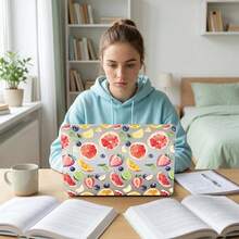 2 قطعة غطاء حماية شفاف من الكريستال مقاوم للصدمات متوافق مع Macbook/Matebook، مادة PC صلبة شفافة بالكامل مع فتحات تهوية، يناسب هيكل الكمبيوتر المحمول، متوافق مع 13 Neo/13.3 Air/13.3 Pro/13.6Air/14.2 Pro/15Air/16.2Pro/D16/14 Ultra - مشاهدة 5