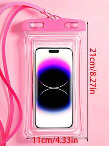 Versatile Protective Waterproof Phone Pouch With Touch Screen Minimalist Waterproof Diving Bag For Adult Portable Waterproof Phone Cases To Hold Phone During Swim Waterproof Phone Case Beach Essentials Pool Accessories Vacation Stuff Swim - Waterproof Phone Case - View 7