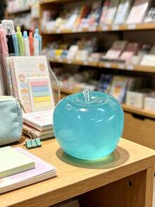 Slow Rebound Transparent Apple Squeeze Toy, Fresh Green Tea Scented Soft Fruit Stress Relief Toy, Smooth Touch Sensory Squeeze For Adults, Mini Portable Relaxation Toy, Suitable For Study, Work And Indoor Daily Leisure - Multicolor - View 7