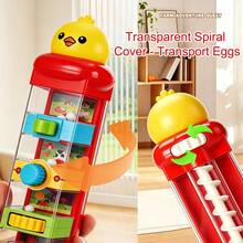 FARM ADVENTURE QUEST Transparent Spiral Egg Transport Toy - Interactive Fine Motor Skill Development Toy, Suitable For Boys And Girls Gift - Multicolor - View 4