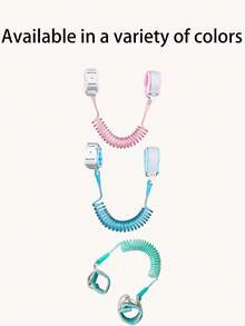 Anti-Loss Wrist Chain With Double Safety Key Lock, Portable Travel Wrist Chain, Suitable For Travel, Anti-Drop, Home Decor, Wedding, Room, Dorm, Camping, Birthday Gift, Daily Travel, Outdoor, Back To School Essential Accessory - Multicolor - View 9