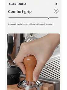 SOKANY 51/53/58mm Coffee Compactor, Powder Press Hammer, Coffee Machine Handle Filling Device, Stainless Steel Coffee Powder Press, High-Quality, Handmade, Suitable For Espresso Coffee Machine - Camel - View 10
