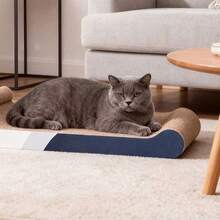PETSIN 1pc Simple Cat Scratching Board, Extra Large Cat Scratching Pad & Pet Bed, Durable Room Decor, For Cats Scratch Play Rest - one-size - View 8
