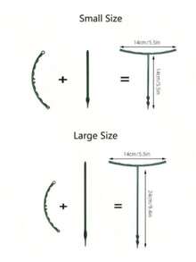 Garden Plant Support Stakes Plastic Semi-Circular Ring Cage Flower Pot Climbing Flower Rack Peony Flower Stand, Green Plastic Plant Cage And Support - Multi-Layer Double-Layer Garden Flower Rack, For Climbing Vines, Christmas Cactus, Pothos - Anti-Leaf Drop Protection, Plastic Orchid And Sunflower Support Rods - Anti-Fall Plant Support, With Green Crab Claw Design, Suitable For Indoor And Outdoor Garden Plant Care, Garden Plant Support - Plant Support - View 4