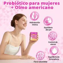 URO Suplemento Vitamínico Femenino Combo 2 en 1 GWYNNE: 60 Gomitas Probióticas Veganas Sabor Piña para Equilibrio pH, Salud Intestinal y Apoyo Inmunológico + 60 Cápsulas Probióticas U RO Sin Sabor, Soporte Nutricional para el Bienestar Íntimo Diario de Mujeres Adultas - combinación - Ver 4