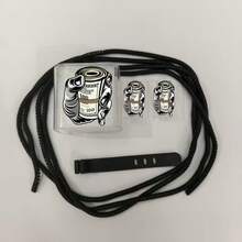 黑色蜘蛛造型充電器與線材保護套組，相容 Apple 18-20W 充電線，防斷線線材收納整理器 - 彩色 - 查看 5