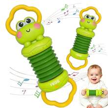 Fun Cartoon Handheld Accordion Toy, Cute Animal Musical Instrument, Suitable For Infants And Toddlers, Enhances Children's Hand-Eye Coordination And Grip Ability, Perfect Birthday Gift, Holiday Gift - Multicolor - View 11