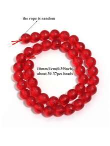 1 Hebra de Cuentas de Moldavita Verde Natural de 6-10mm, Cuentas Sueltas de Meteorito Checo Mate Esmerilado, Suministros para Hacer Joyas DIY y Manualidades de Pulseras - Multicolor - Ver 15