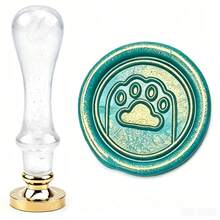 Compass Wax Seal Stamp, Nautical Theme; 25mm Brass Head With White Bubble Handle Wax Seal Stamp, Suitable For Wedding Invitations, Birthday Cards, Envelopes, Gift Packaging - Set - View 14