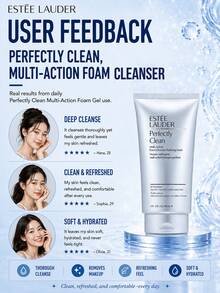 Estée Lauder 雅詩蘭黛 Light Blue 潔面乳 30ml 試用裝/150ml 正裝，溫和清潔、提亮膚色、滋養肌膚、舒緩面部泛紅，適合一般/混合性肌膚 - 雅詩蘭黛淺藍潔面乳 - 查看 9