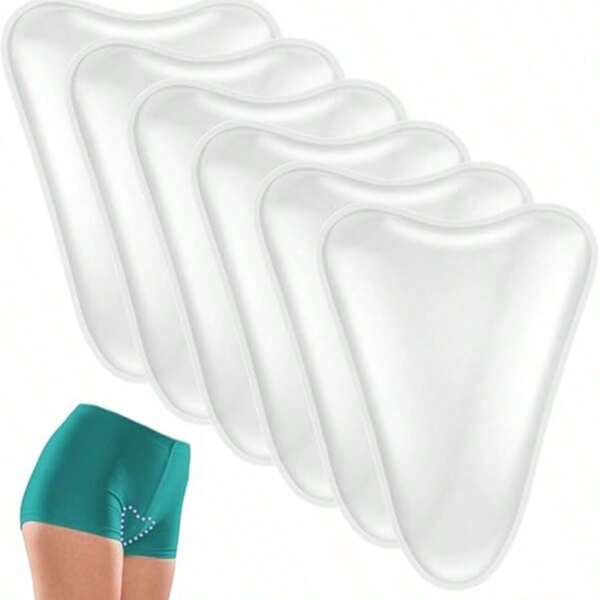 4/2/1pc Women's Intimate Area Pads, Reusable Smooth Liners For Leggings, Swimwear And Yoga Pants, Seamless Panty Liners And Underwear Protection Set