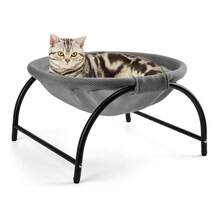 Pet Hammock/Window Perches - Grey - View 1