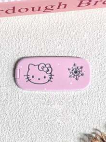 SANRIO 2026 新款卡通 Hello Kitty 可愛貓咪背膠化妝鏡手機支架鏡 可折疊 橫向/縱向雙用鏡 輕巧便攜 女生必備 - 彩色 - 查看 5