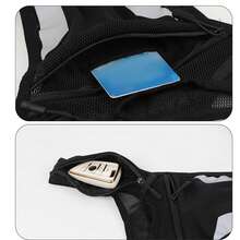 Ultra-Light Breathable Cycling Backpack, Outdoor Phone Backpack, Trail Running Hydration Backpack - Black - View 8