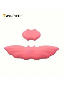 1 Set Bat-Shaped PU Leather Keyboard Wrist Rest And Mouse Wrist Pad With Anti-Slip Silicone Bottom, Soft And Comfortable, Hand Support To Relieve Fatigue, Suitable For Office Desktop Computer/Laptop Workstation, Luxury Wrist Rest - Multicolor - View 15