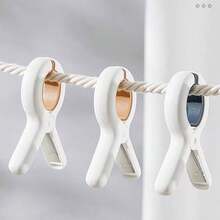 50/20/10/6/2pcs Set Extra Large Heavy Duty Beach Towel Clips, Strong Grip, Suitable For Beach Chairs, Pools, Boats, Beach Loungers; Cruise, Picnic, Travel Outdoor Towel Fixing Clips; Windproof Waterproof Drying Clips, Blue - Multicolor - View 8