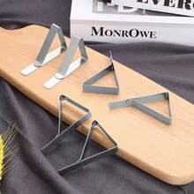 6pcs/12pcs Tablecloth Clips, Picnic Tablecloth Non-Slip Clips, Tablecloth Fasteners, Stainless Steel Material With Good Elasticity, Perfect For Home, Restaurant, Outdoor Activities, Dinner Party, Tent Wedding, Birthday Party, Graduation Party And More - Multicolor - View 7