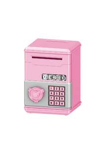Pink Piggy Bank, Coin Storage Box, ATM Shaped Money Box, Unique Design, Mini Savings Box Gift, Fashionable Cash , Large Capacity Money Jar, Gift, Budget Wallet, Cash Drawer, Money Box, Coin Box, Financial Assistant, Cash Counter, Home Decor, Holiday, Summer Vacation, Party, Birthday Gift (Password Cannot Be Pressed To Input) - Multicolor - View 13