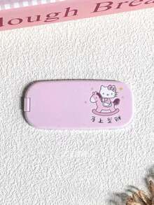 SANRIO 2026 新款卡通 Hello Kitty 可愛貓咪背膠化妝鏡手機支架鏡 可折疊 橫向/縱向雙用鏡 輕巧便攜 女生必備 - 彩色 - 查看 19
