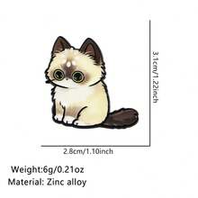 Cartoon Loading Cats Soft Enamel Pin Men Lapel Pins For Backpack Jewelry Women Brooch For Clothes Badges Pins Accessories - Black - View 18
