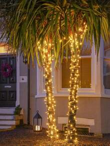 1pc Home Decor LED Fairy String Light,Bedroom Wall Decor Lights,Indoor Birthday Party Decoration String Lights,Outdoor Yard Tree Decor Lights - 均碼 - 查看 9