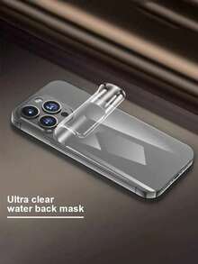 2片裝背部水凝膠膜，相容 iPhone 17 Pro Max/Air/16/16e/16 Pro Max/15/14/11/13/12/11/Pro Max/Plus/XS Max/X/XR，柔軟透明螢幕保護膜手機配件 [非玻璃] - 2 PCS - 查看 7