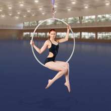 30Kn Stainless Steel Aerial Yoga Ring - Home Gym Ceiling Bracket - Default - View 2